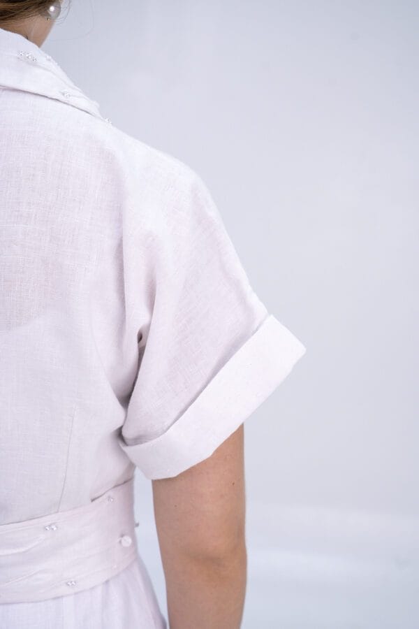 VESTIDO 100% LINO - Imagen 4