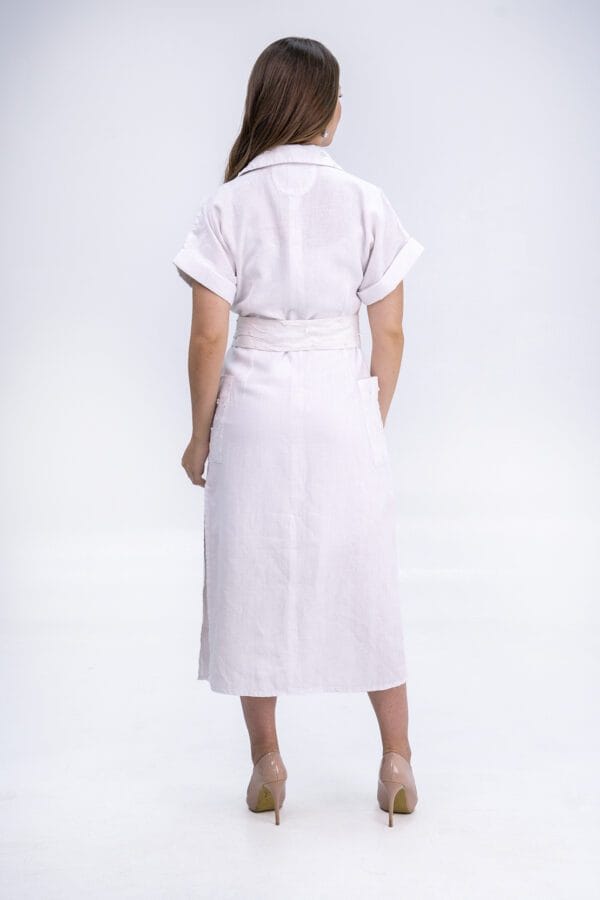 VESTIDO 100% LINO - Imagen 2