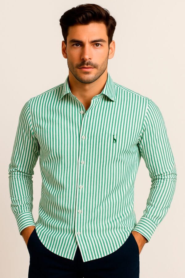 CAMISA MC SLIM FIT