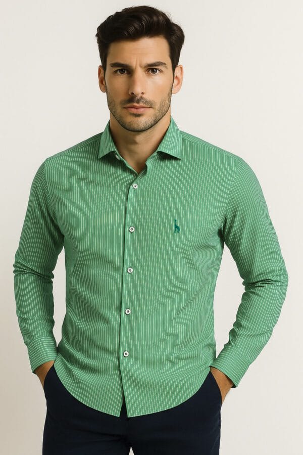 CAMISA SLIM FIT MC