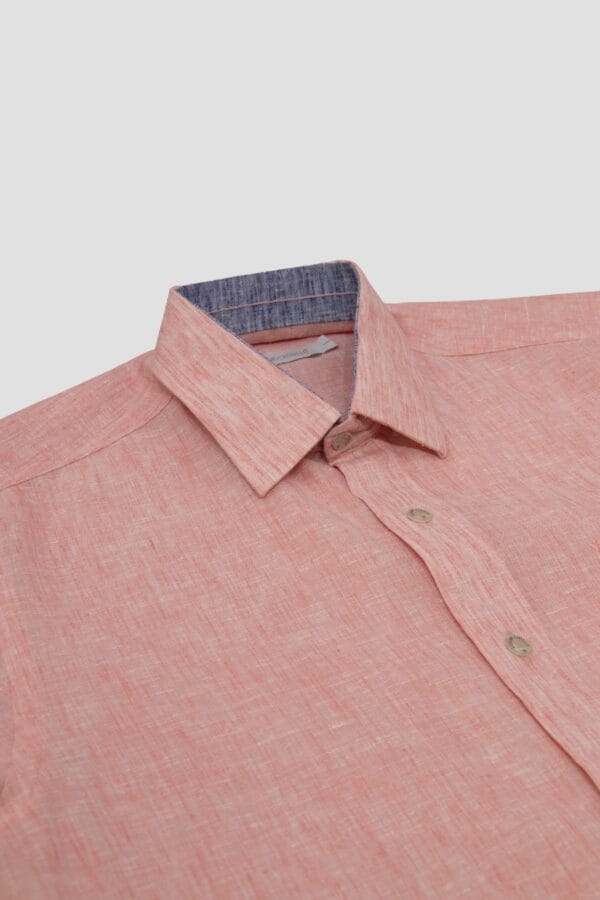CAMISA MC EFECTO LINO - Imagen 2