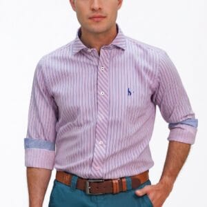 CAMISA 100% ALGODON SLIM FIT