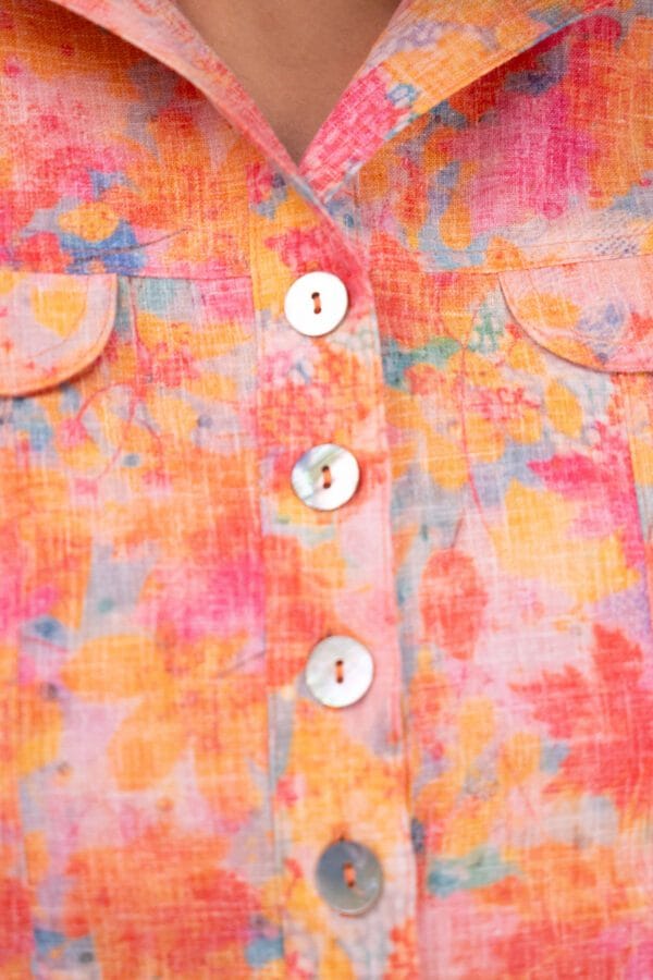 BLUSA SC EFECTO LINO - Imagen 4