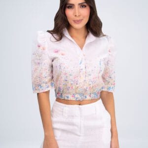 BLUSA EFECTO LINO SC