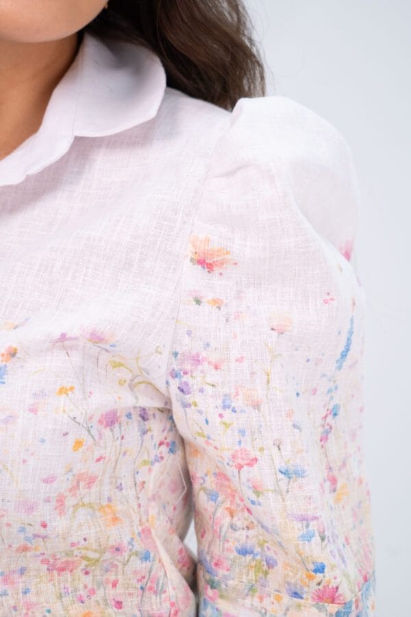 BLUSA EFECTO LINO SC - Imagen 3