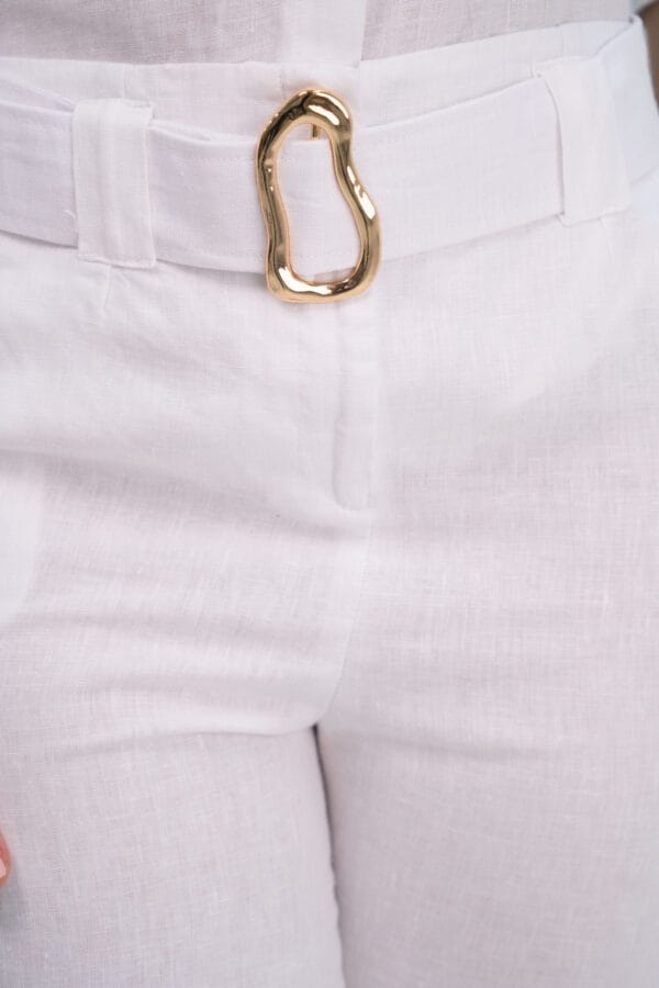 PANTALÓN 100% LINO - Imagen 2
