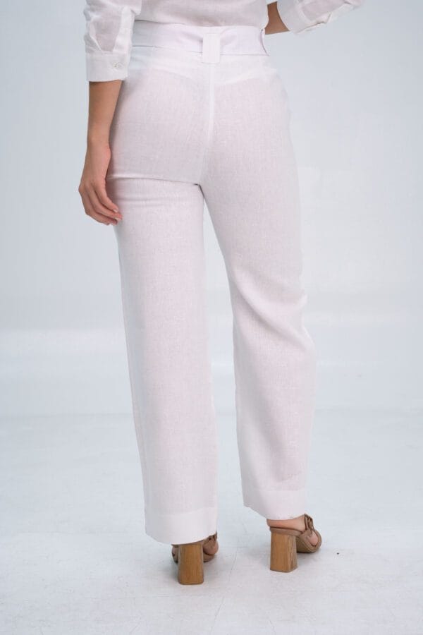 PANTALÓN 100% LINO - Imagen 3