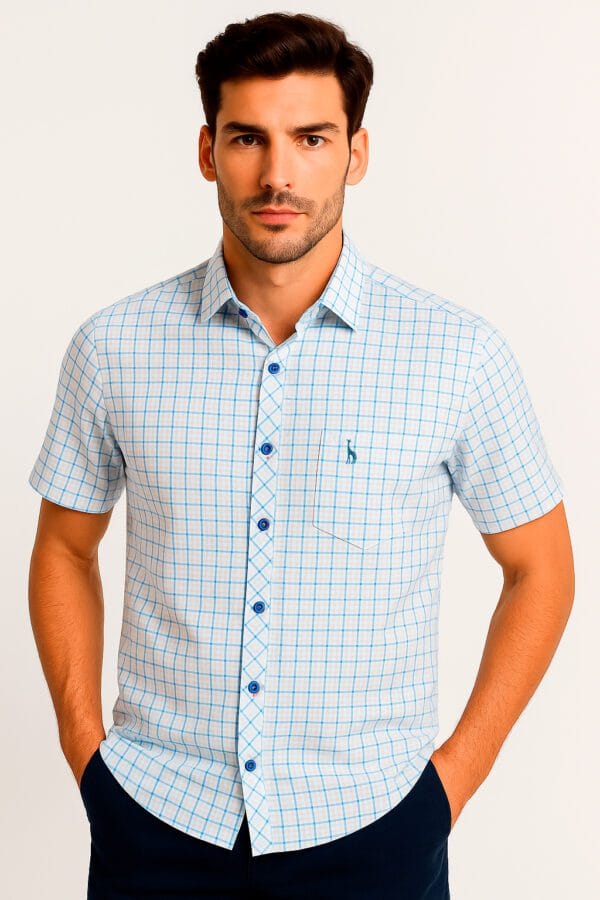 CAMISA MC EFECTO LINO