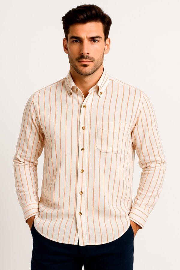 CAMISA MC EFECTO LINO