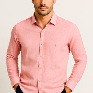 CAMISA MC EFECTO LINO