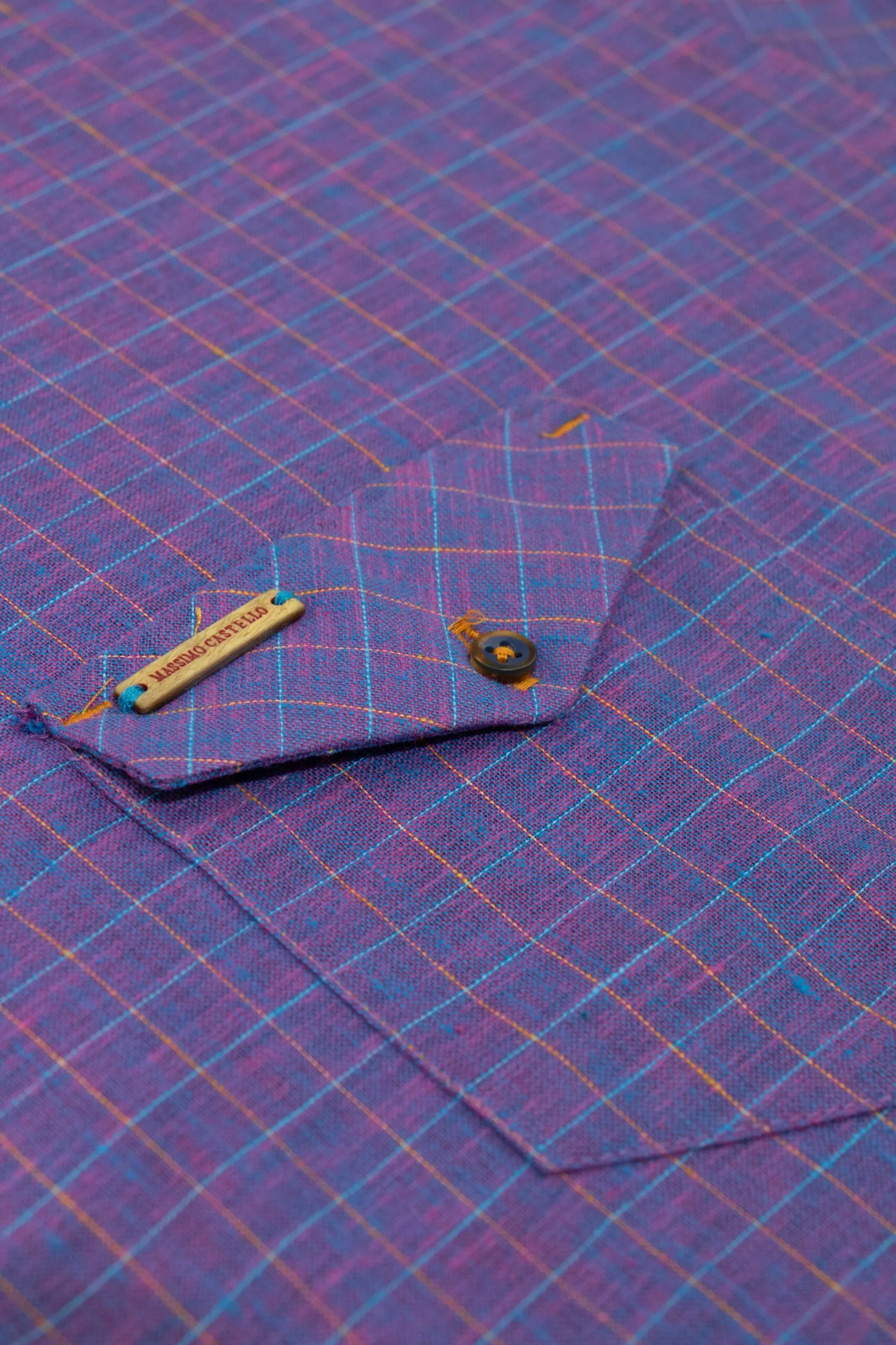 CAMISA EFECTO LINO MC - Imagen 3