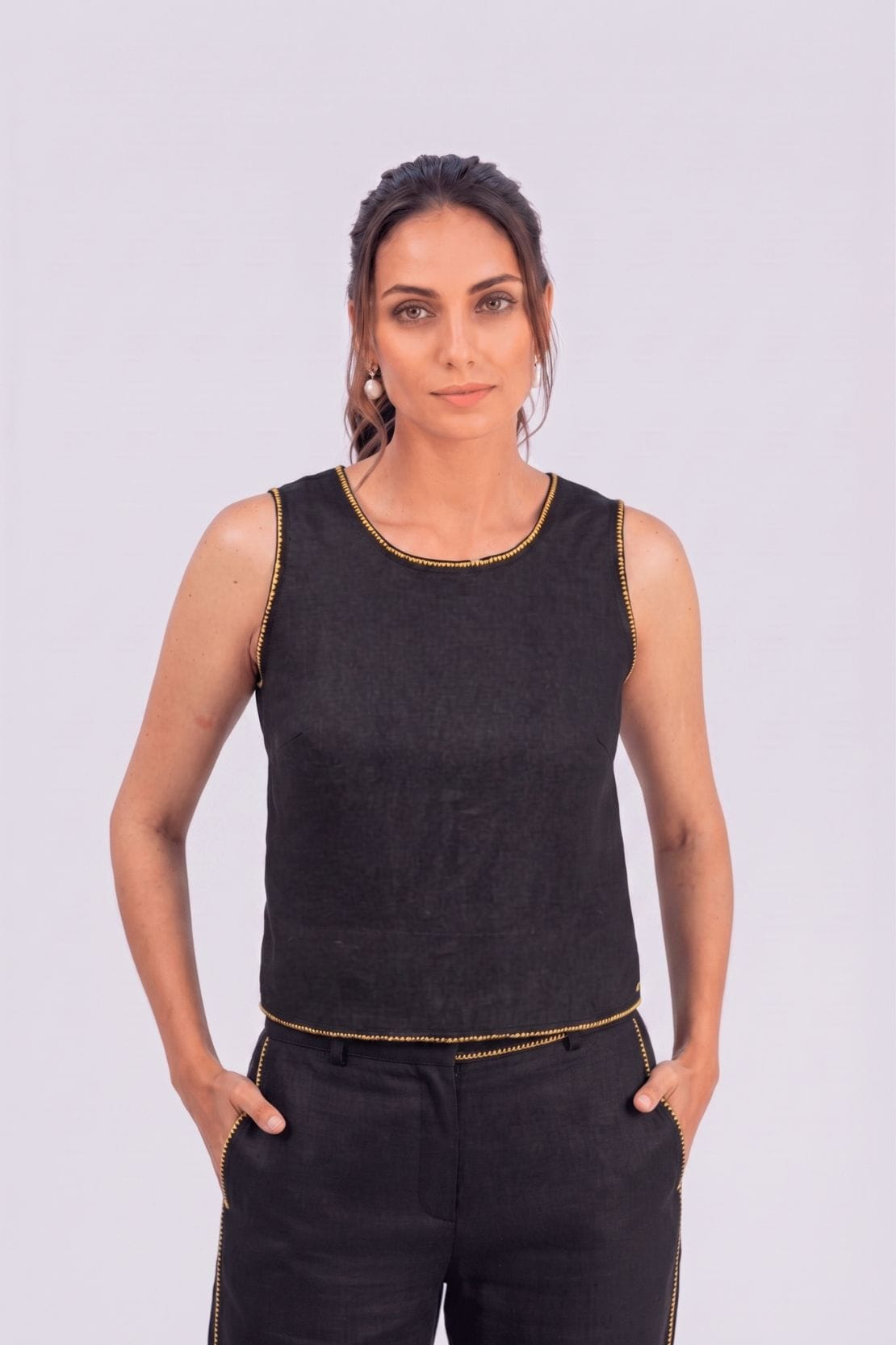 BLUSA 100% LINO SC