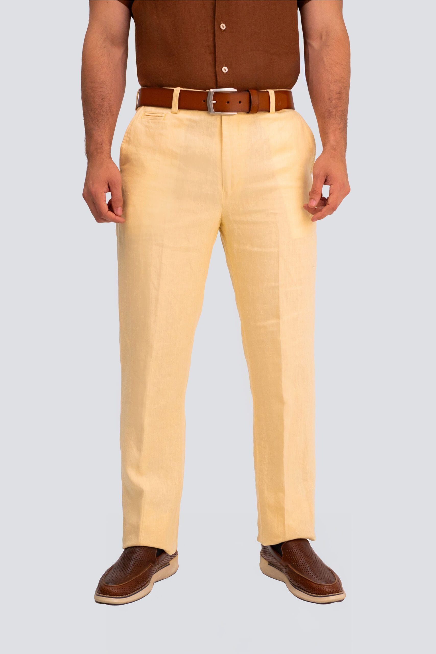 PANTALÓN 100% LINO MC