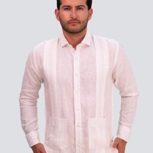 CAMISA MC 100% LINO ITALIANO