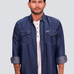 CAMISA MC 100% TENCEL