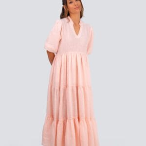 VESTIDO 100% LINO SC