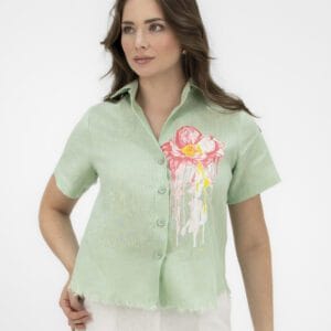 BLUSA 100% LINO