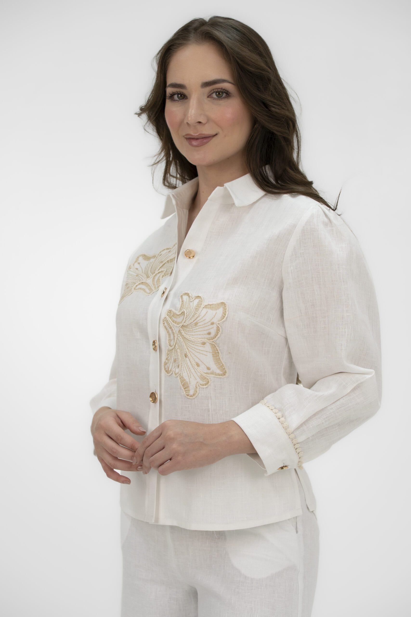 BLUSA 100% LINO SC