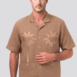 CAMISA MC 100% LINO