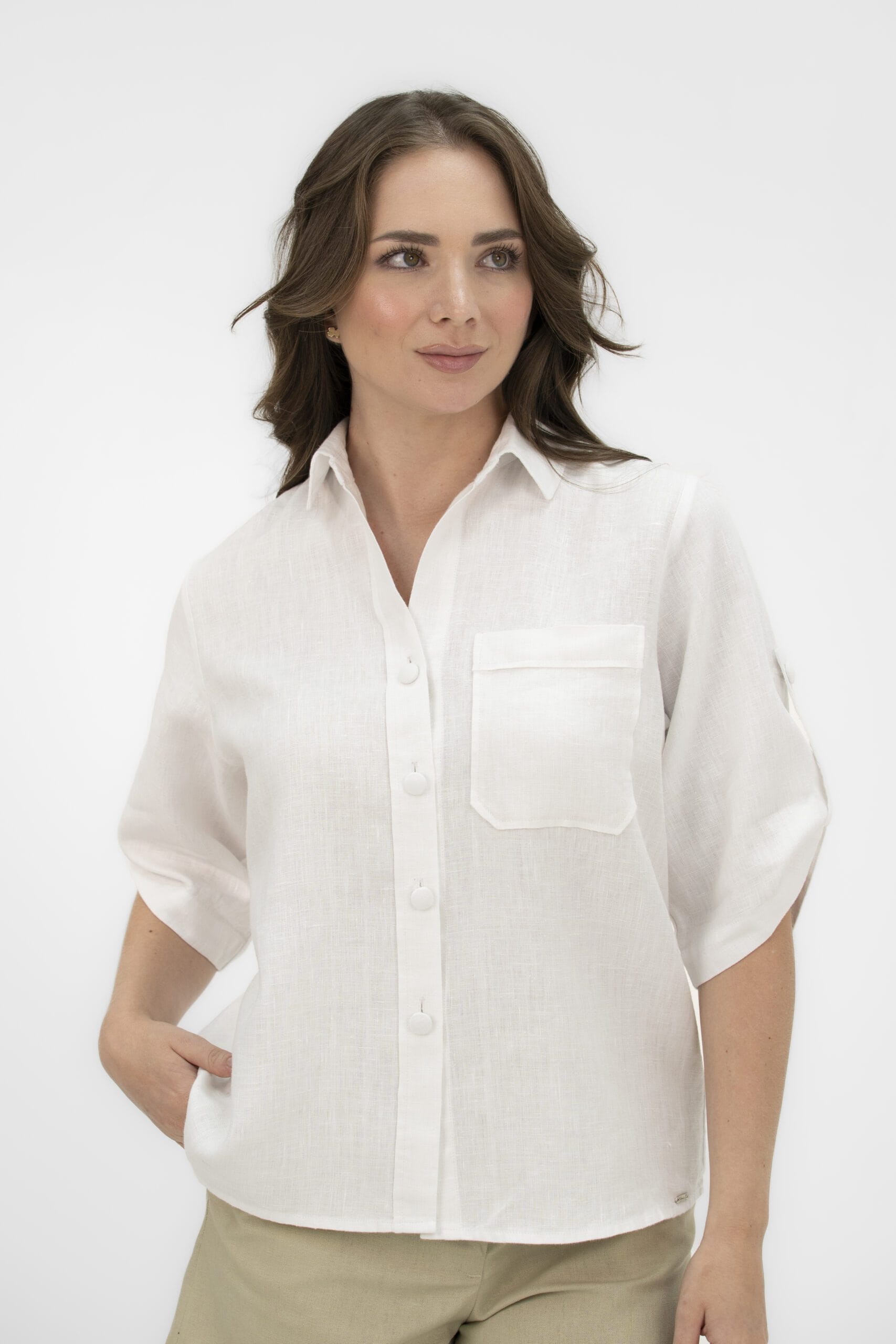BLUSA 100% LINO SC