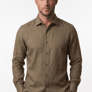 CAMISA 100% LINO MC