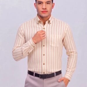 CAMISA MC EFECTO LINO