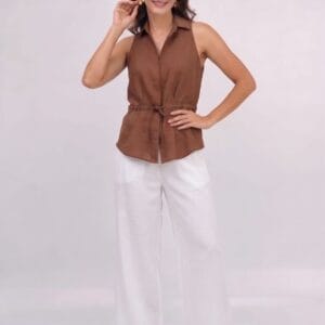 BLUSA 100% LINO