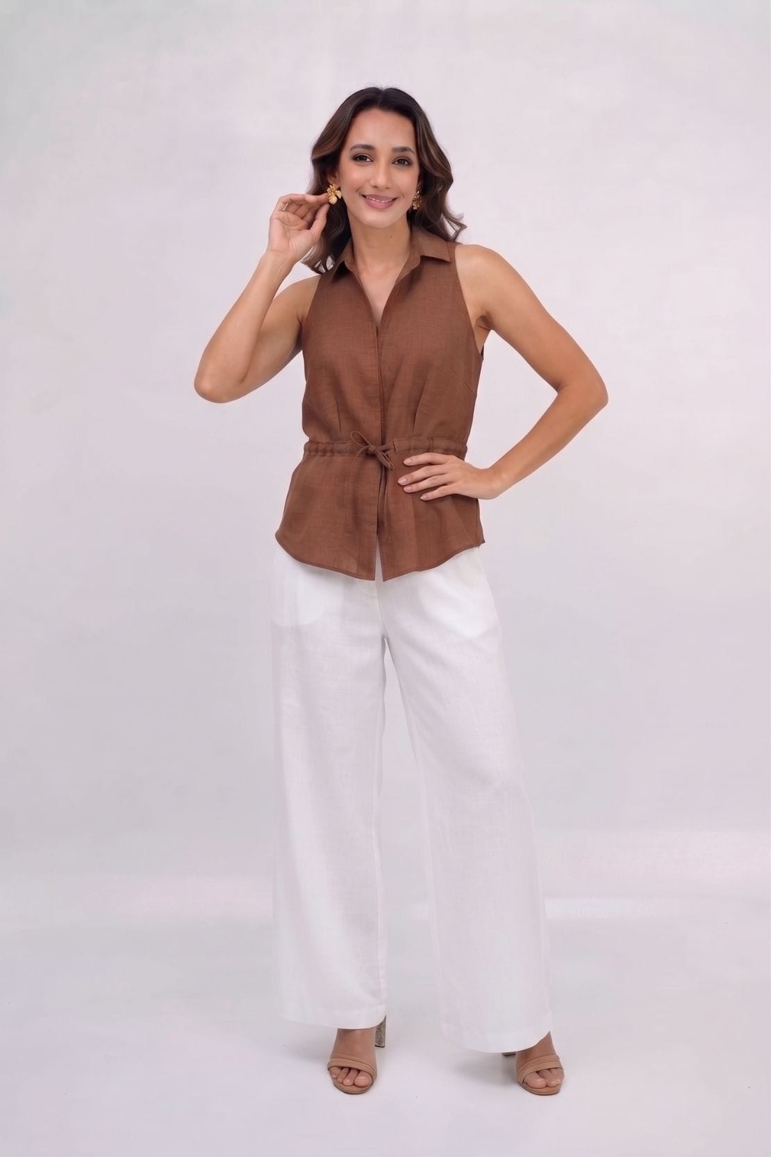BLUSA 100% LINO