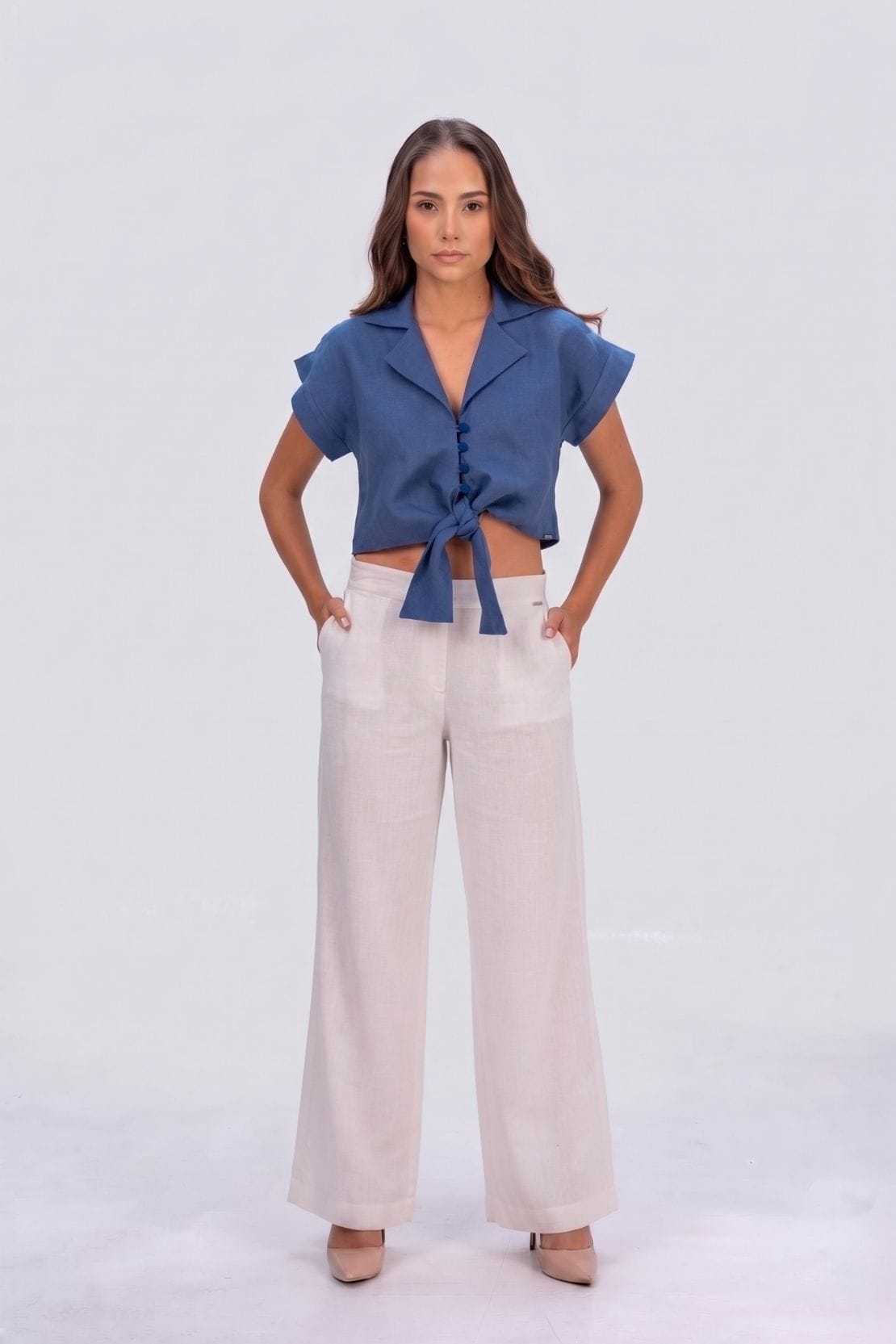 BLUSA 100% LINO