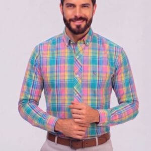 CAMISA 100% ALGODON MC