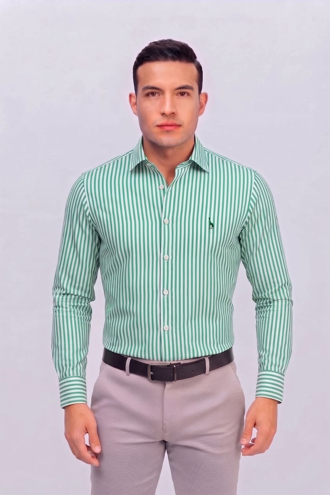 CAMISA MC SLIM FIT