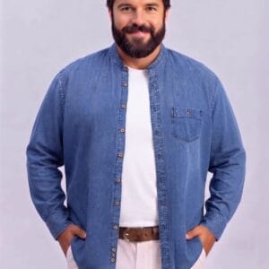 CAMISA 100% TENCEL MC