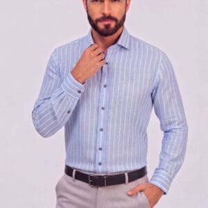 CAMISA HOMBRE EFECTO LINO