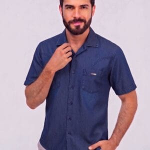 CAMISA 100% TENCEL MC