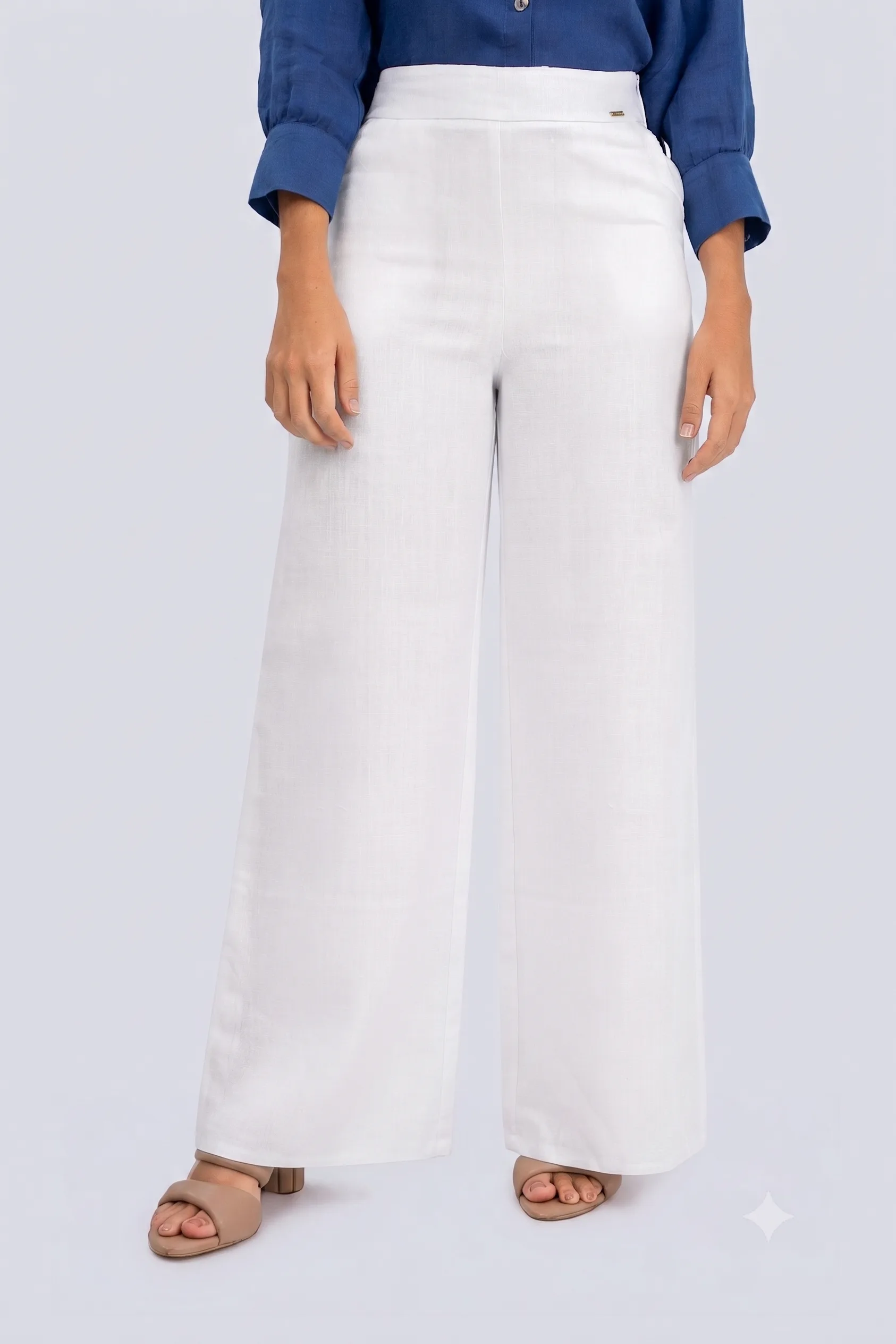 PANTALON 100% LINO